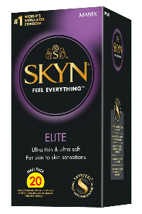 Manix skyn elite 20 condooms met glijmiddel