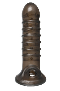 Penis sleeve rookkleurig