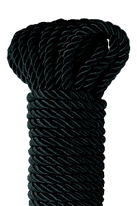 Deluxe silk rope zwart