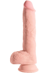 Realistische dildo met testikels 28 cm