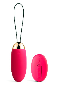 Elva oplaadbare vibro-bullet - rood