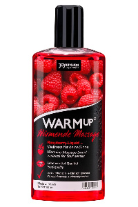Warm-up massage olie - framboos 150 ml
