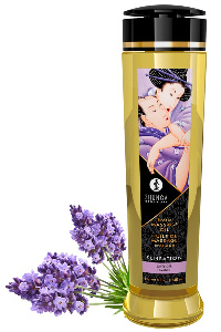 Shunga massage olie - sensatie lavendel 240 ml