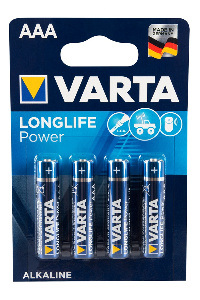 Varta AAA batterijen -1.5 volt - 4 stuks