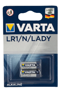 2 x LR1 N Lady batterijen