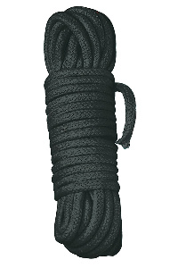 Bondage touw  zwart 7 meter