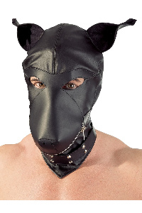 Hondenmasker imitatieleer