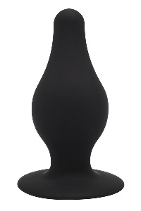 Silexd model 2 butplug - zwart - medium