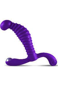 Nexus - glide - roestvrijstalen rollerbal perineum stimulator paars