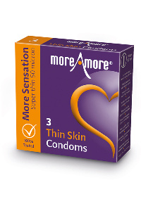 Moreamore - condoom thin skin 3 stuks
