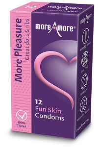 Moreamore - condoom fun skin 12 st.
