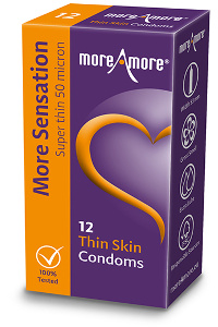 Moreamore - condoom thin skin 12 st.