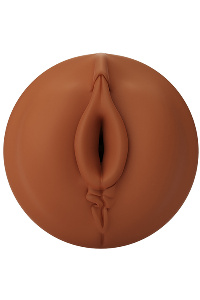 Autoblow - a.i. silicone vagina sleeve bruin
