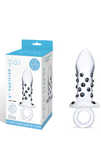 Glas - pacifier glazen butt plug