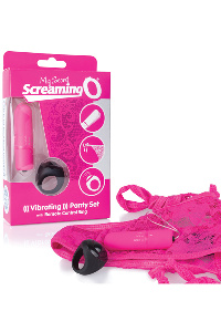 The screaming o - afstandsbediening panty vibe roze