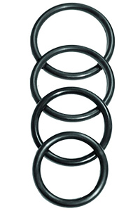 Sportsheets - o-rings set 4 assorted sizes