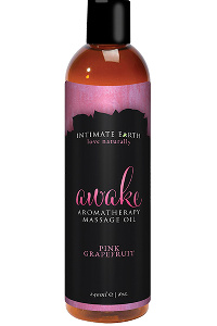 Intimate earth - massage olie awake 240 ml