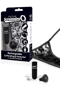 The screaming o - charged remote control panty vibe zwart