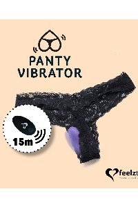 Feelztoys - panty vibe remote controlled vibrator roze