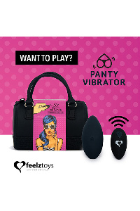 Feelztoys - panty vibe remote controlled vibrator zwart