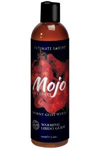 Intimate earth - mojo horny goat weed libido warming glide 120 ml