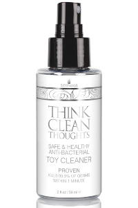 Sensuva - think clean thoughts antibacteriele speeltjes reiniger 59 ml