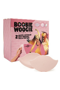 Feelztoys - boobie woogie op afstand bedienbare boob vibrators (2 st.)
