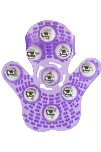 Powerbullet - roller balls massager paars