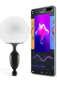 Magic motion - bunny app controlled vibrating bunny tail anal plug
