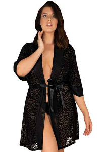 Obsessive - jagueria peignoir 4xl/5xl