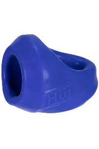 Hunkyjunk koppeling cock & ball sling - kobalt