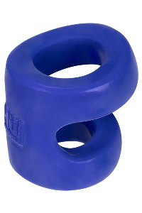 Hunkyjunk connect cock & ball tugger ring - kobalt