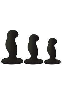 Nexus gplaytrio oplaabare vibrator pluggen set s/m/l