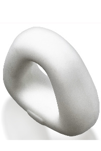 Hunkyjunk zoid trapezoid cockring white ice