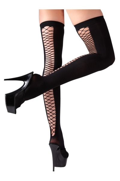 Sexy hold-up kousen in een dijhoge look
