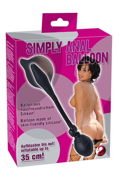 Opblaasbaar anaal ballon - afbeelding 2