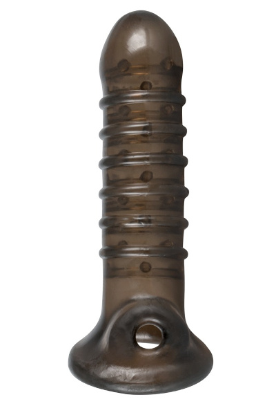 Penis sleeve rookkleurig