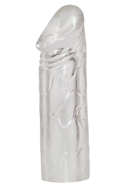 Mega dick penis sleeve transparant