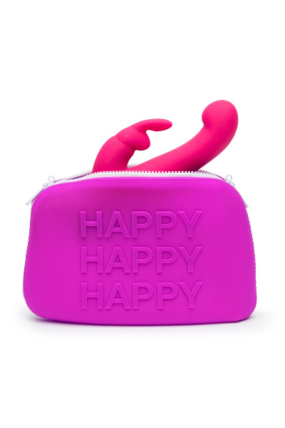 Happy rabbit grote opbergtas met rits voor sexspeeltjes - afbeelding 2