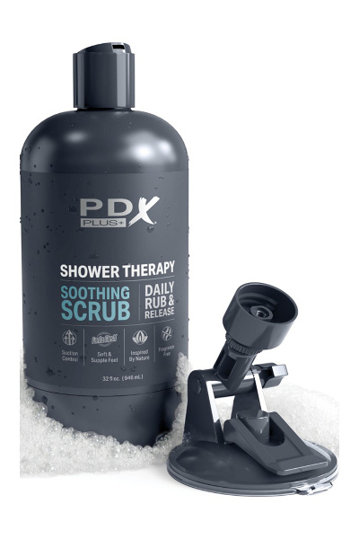 Shower Therapy Soothing Scrub masturbator lichte kleur - afbeelding 2