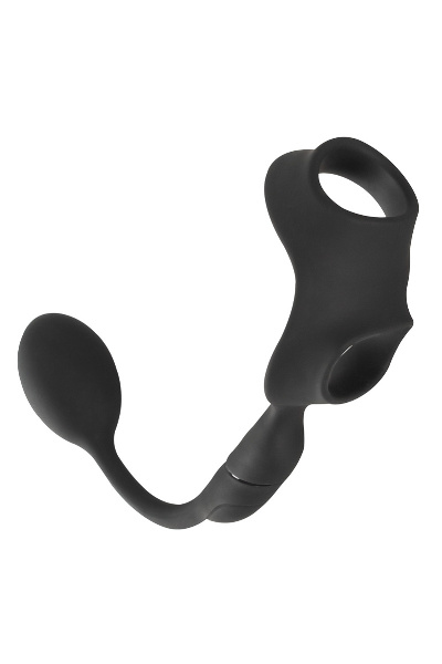 Rebel cock ring with rc butt p