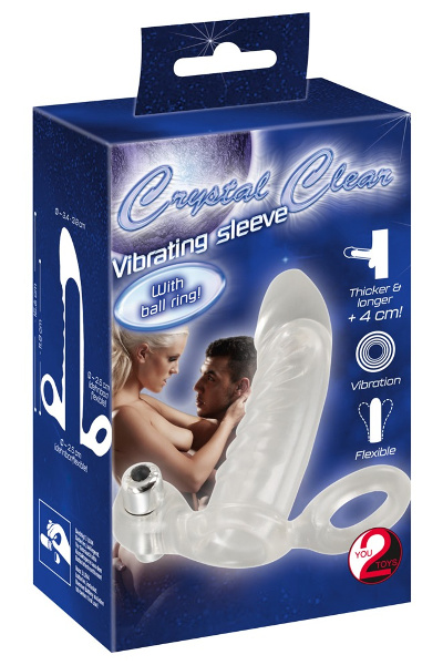 Penis sleef met vibratie - afbeelding 2