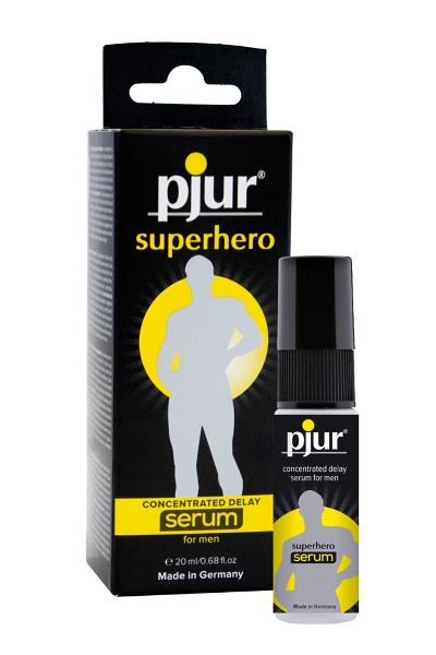 Pjur super hero - vertragingsserum voor mannen