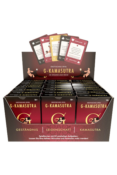 G-kamasutra card display 24 kaartspelen box