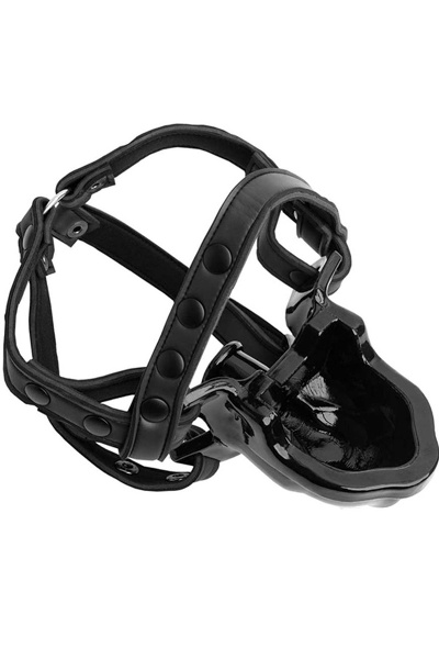 Oxballs watersport strap-on gag - zwart