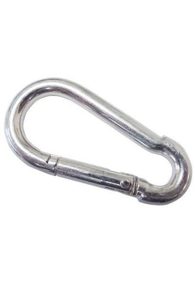 Karabijnhaak 8 cm