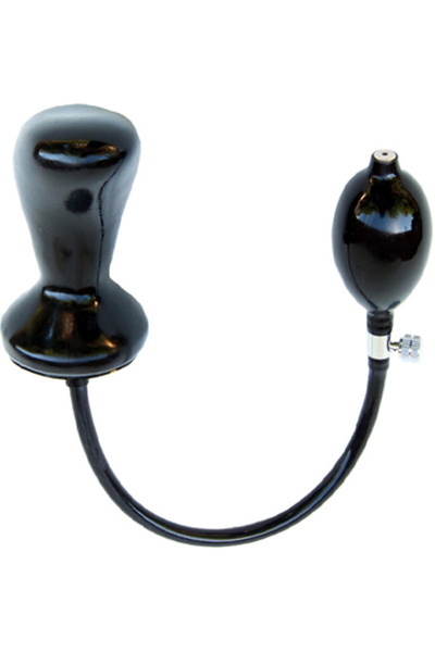 Opblaasbare g plug harde kern - zwart large