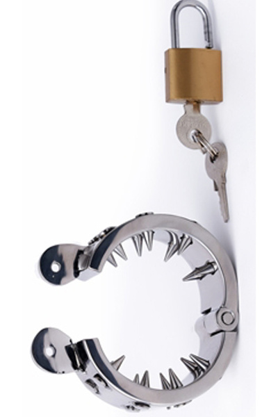 Mister b hardware oval spike ballstretcher - afbeelding 2