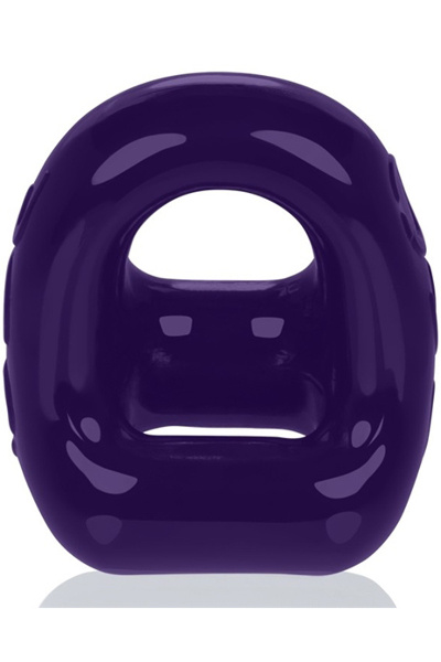 Oxballs 360 cockring ball sling eggplant