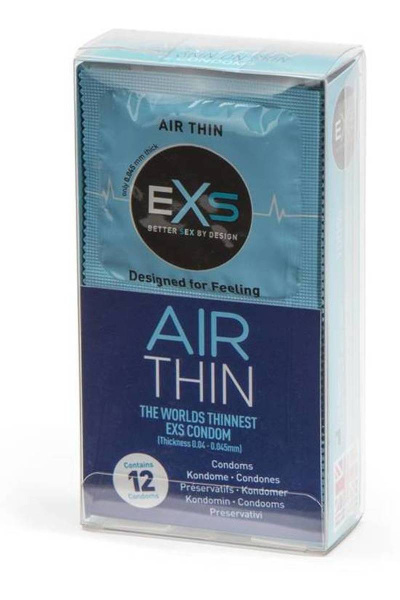 Exs air  - thin - 12 dunste condooms te wereld